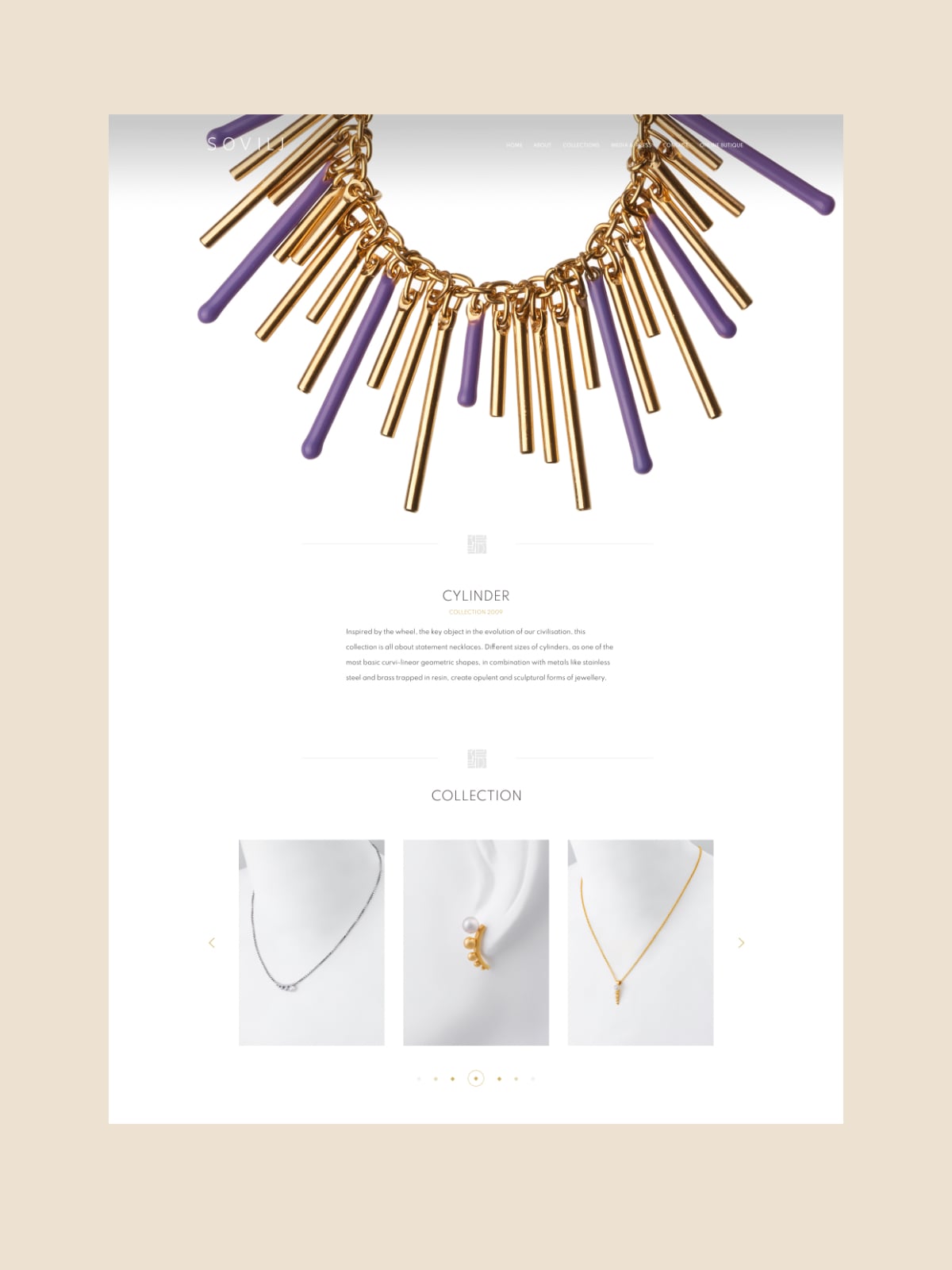 Sovilj, webshop