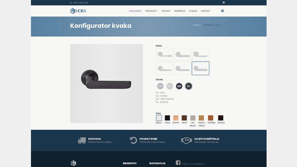 HORA - web shop katalog - prikaz 1